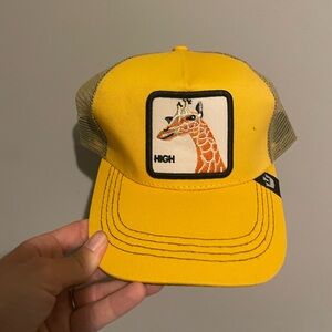 high hat giraffe snap back hat one size‎